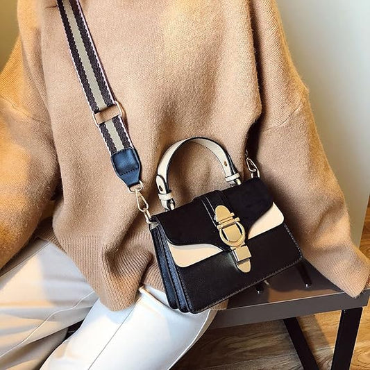 Cartera Brooklyn REF. 3740 Negro/Beige
