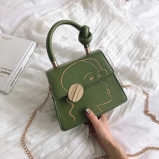 Cartera Face Verde REF. 571